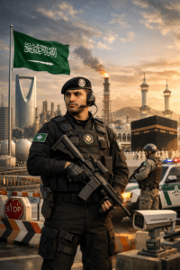 أمن وحماية منشآت السعودية