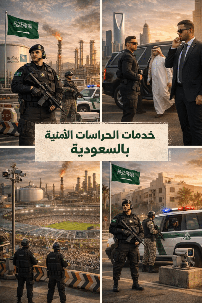 خدمات الحراسات الأمنية بالسعودية