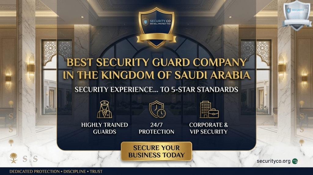 The Best Security Guard Company in the Kingdom of Saudi Arabia