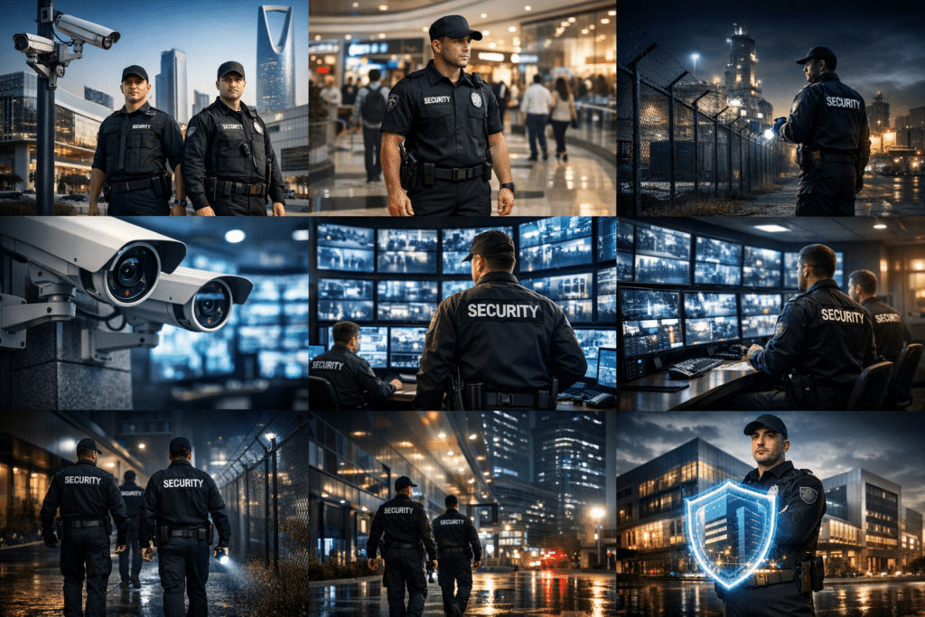 حراسة المنشآت في السعودية:الحل الأفضل لحماية الاستثمارات