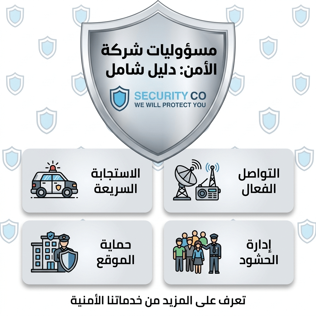 واجبات رجل الامن في الطوارئ : مهمات حاسمة لحماية الأرواح والممتلكات