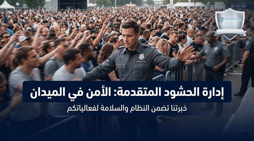 أساليب رجل الامن فالسيطرة على الحشود