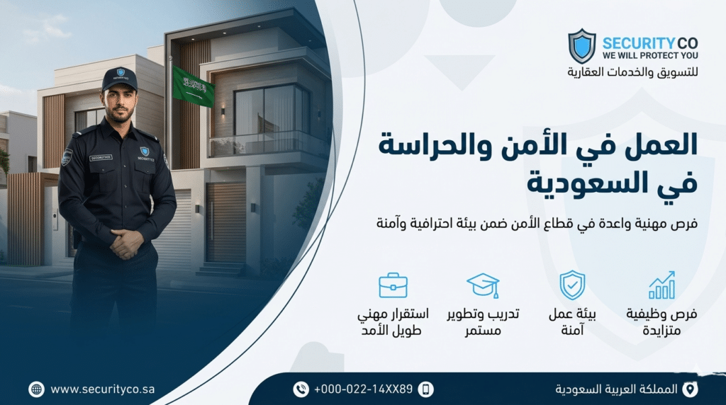 العمل في الأمن والحراسة في السعودية