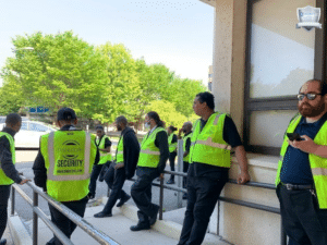 حراسة مواقع البناء في السعودية