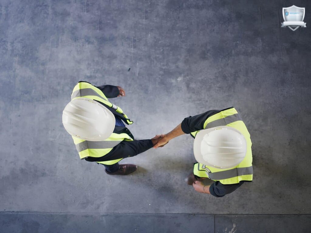 حراسة مواقع البناء في السعودية