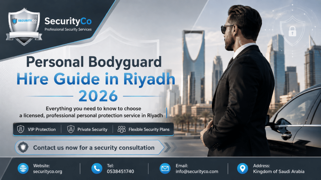 Personal Bodyguard Hire Guide in Riyadh 2026
