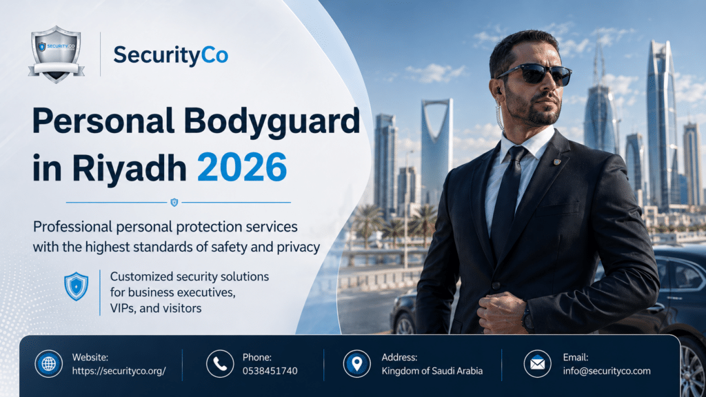 Personal Bodyguard in Riyadh 2026