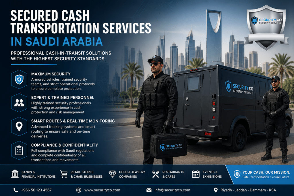 Secured Cash Transportation Services in Saudi Arabia