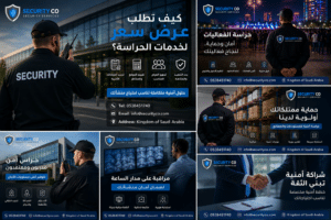 عرض سعر لخدمات الحراسة من شركة سكيورتي كو