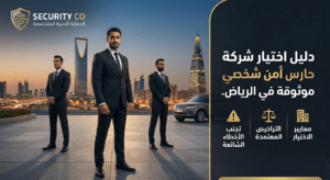 كم تكلفة حارس الأمن الشخصي في الرياض؟