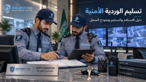 تسليم الوردية الأمنية